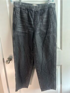 Madewell Women’s Washed Black Relaxed Denim